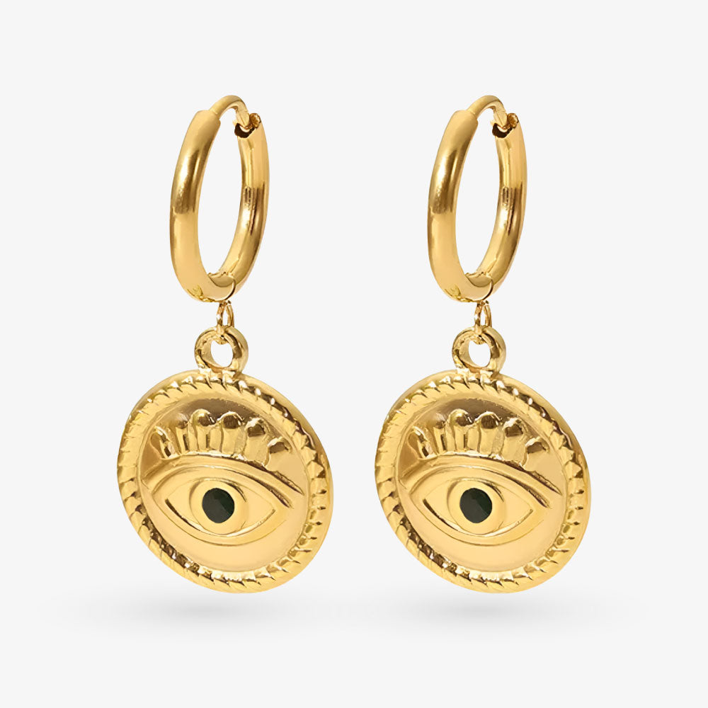 Greek Eye Earrings
