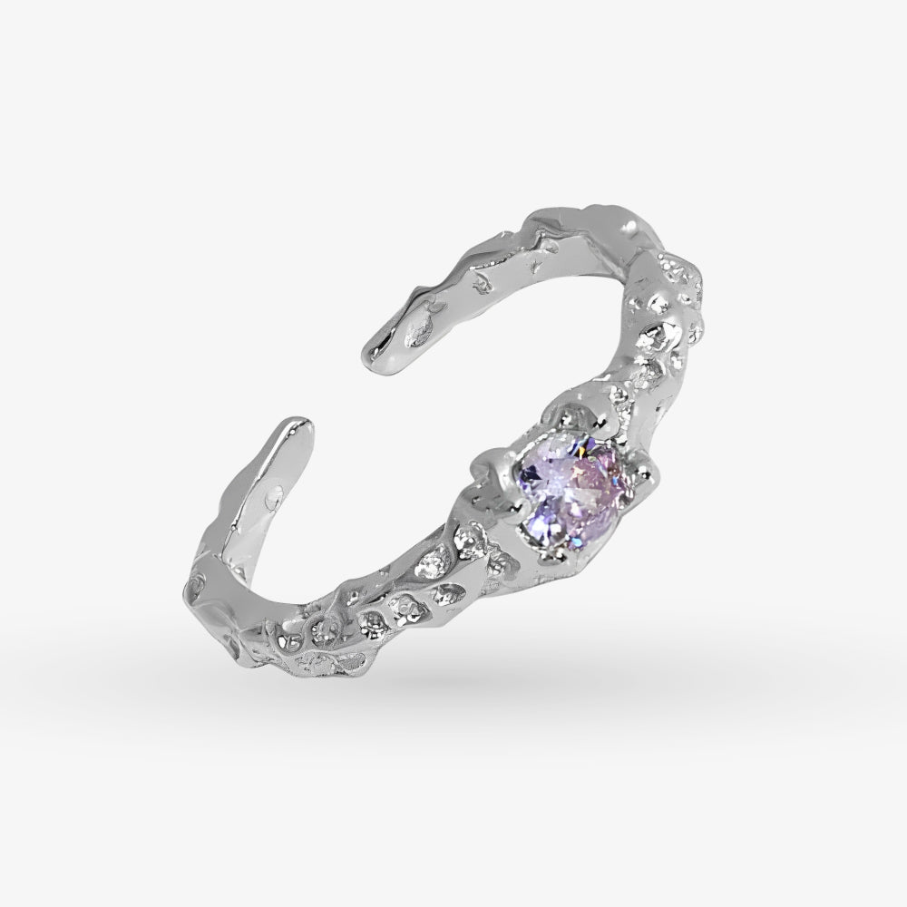 Anello Pietra Libera argento 925