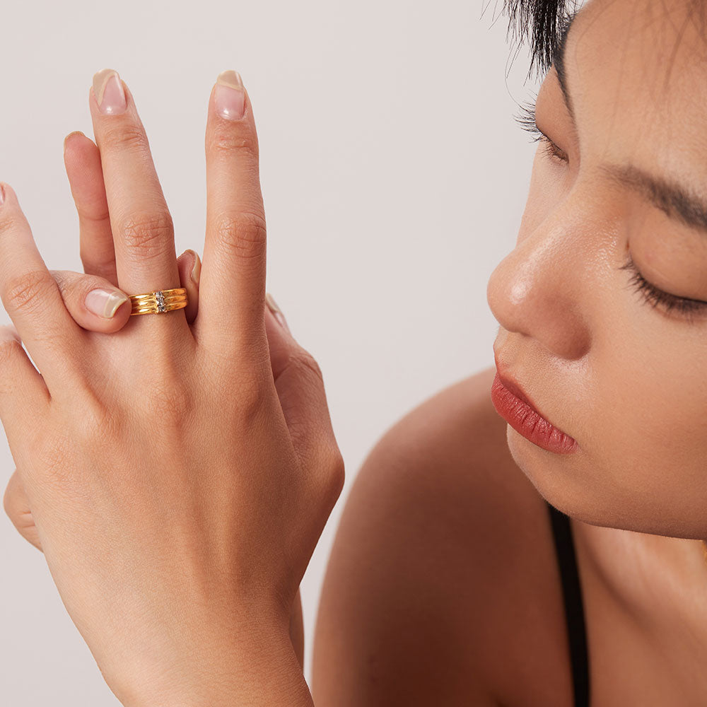 Anello Diamantini