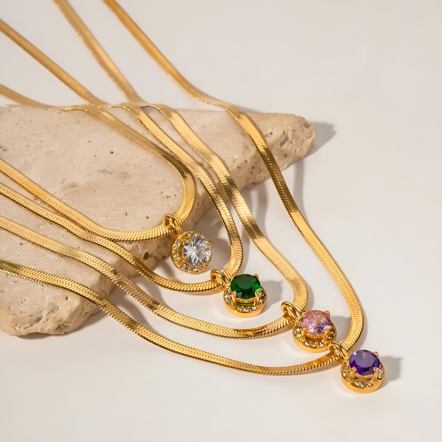 Collana Lux perle colorate