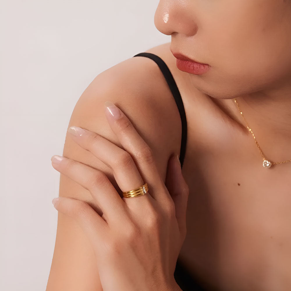 Anello Diamantini