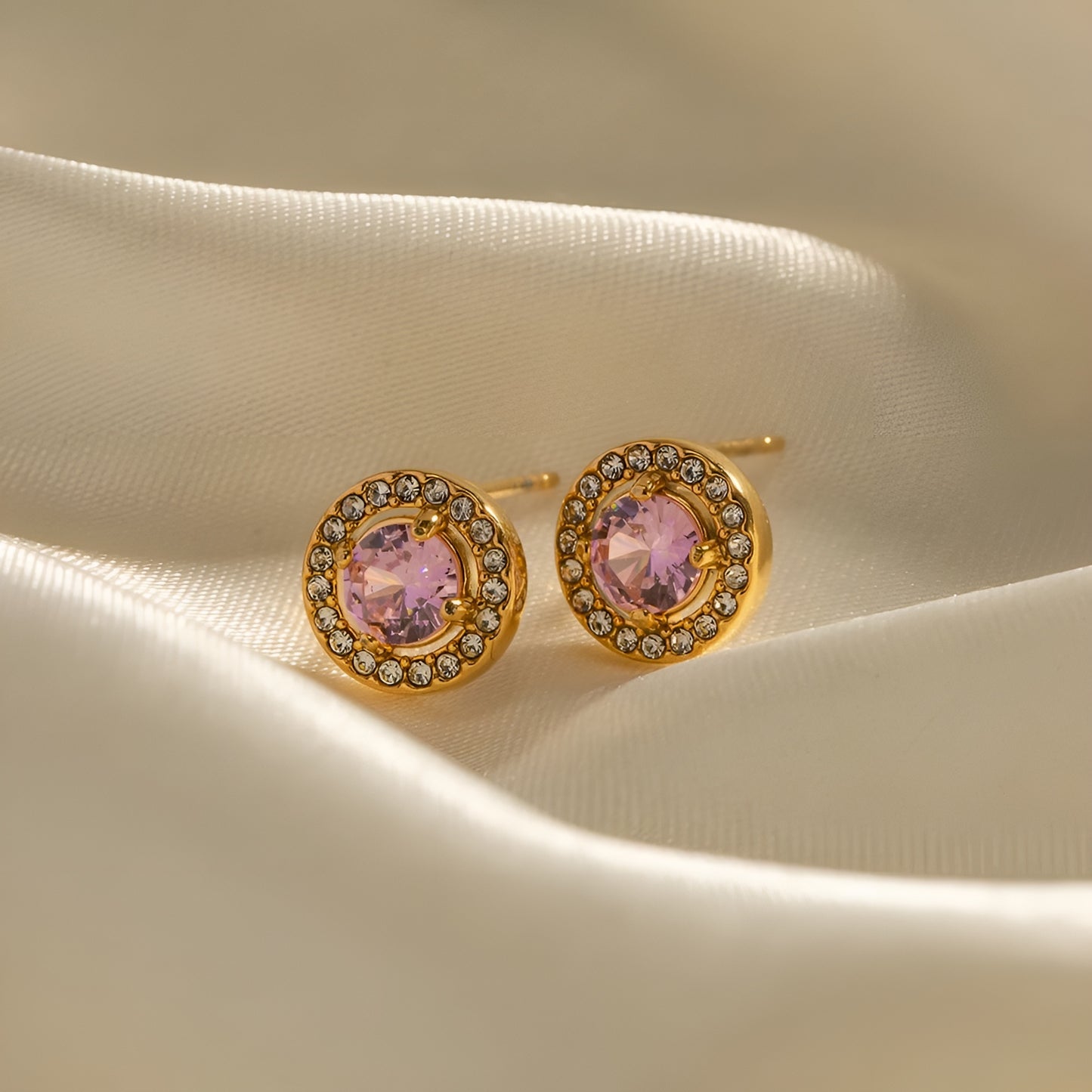 Orecchini Lux Perla Rosa