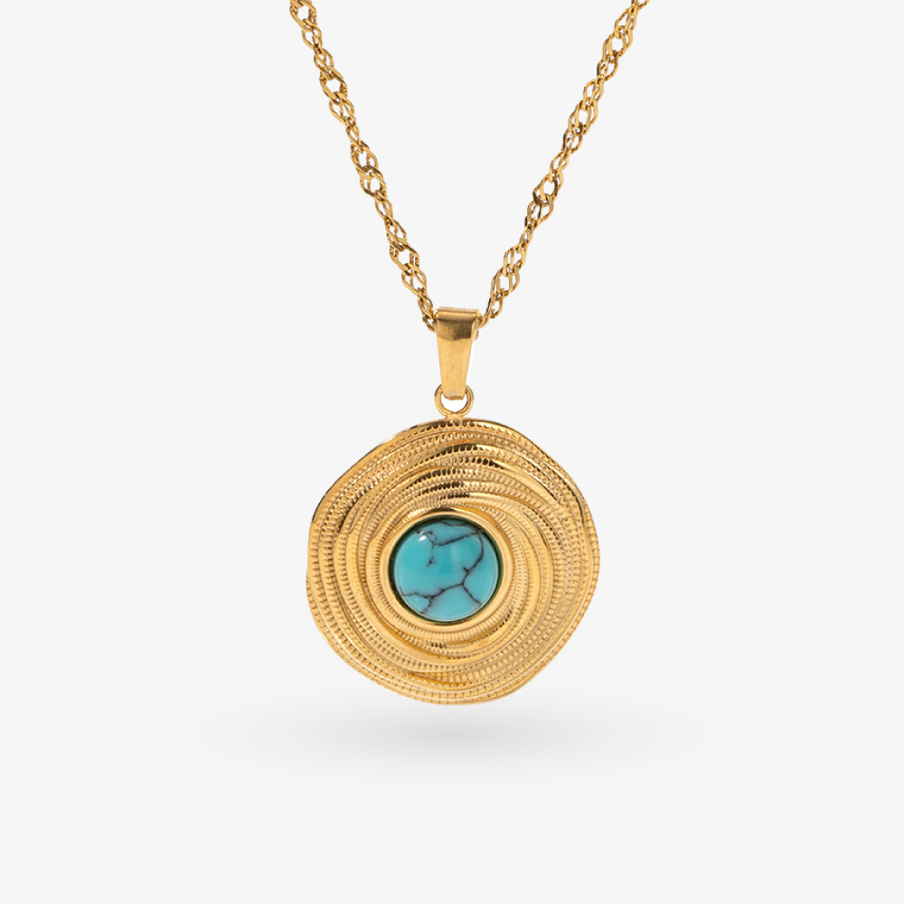 Set Perla dei mari, orecchino, anello, collana