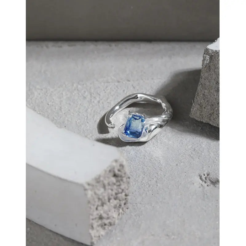 Anello Eterno Mare argento 925
