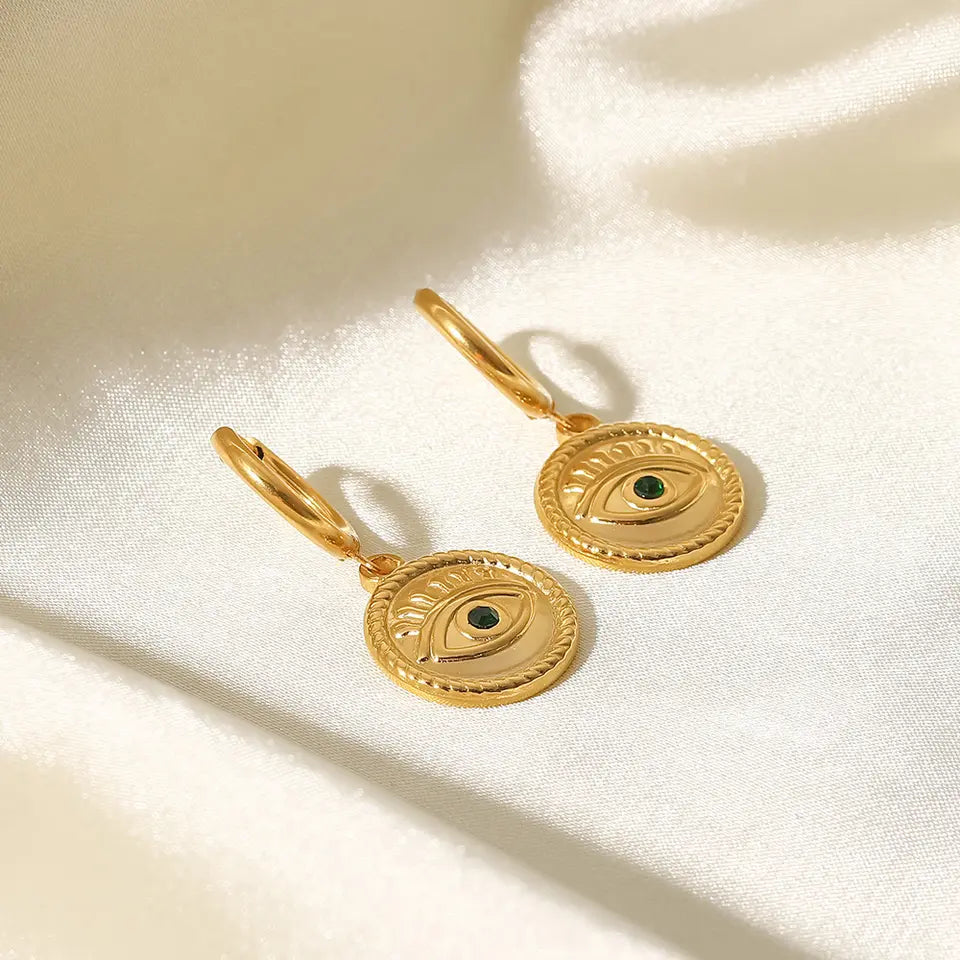 Greek Eye Earrings