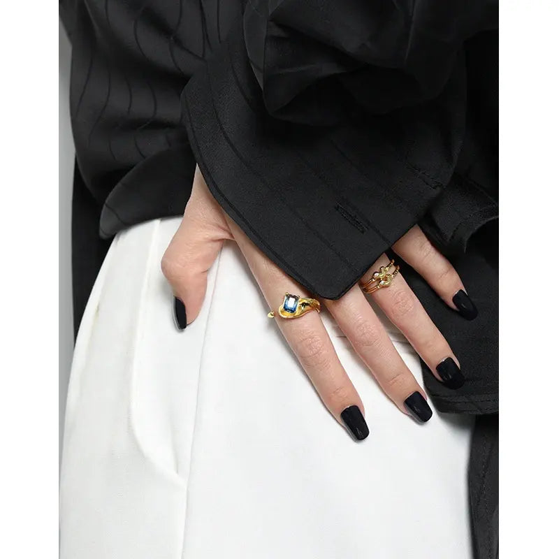 Anello Eterno Mare in argento 925