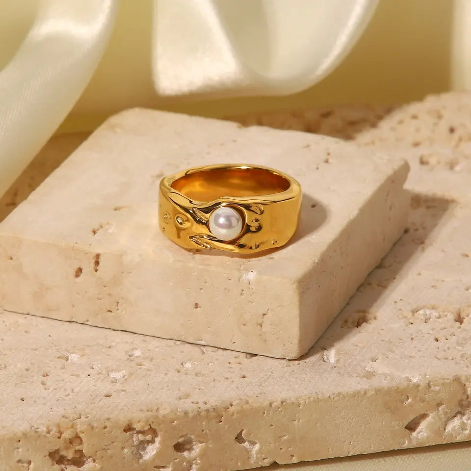 Anello Perla