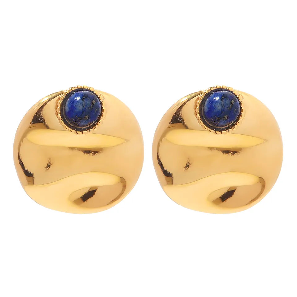 Orecchini Sfera Blu