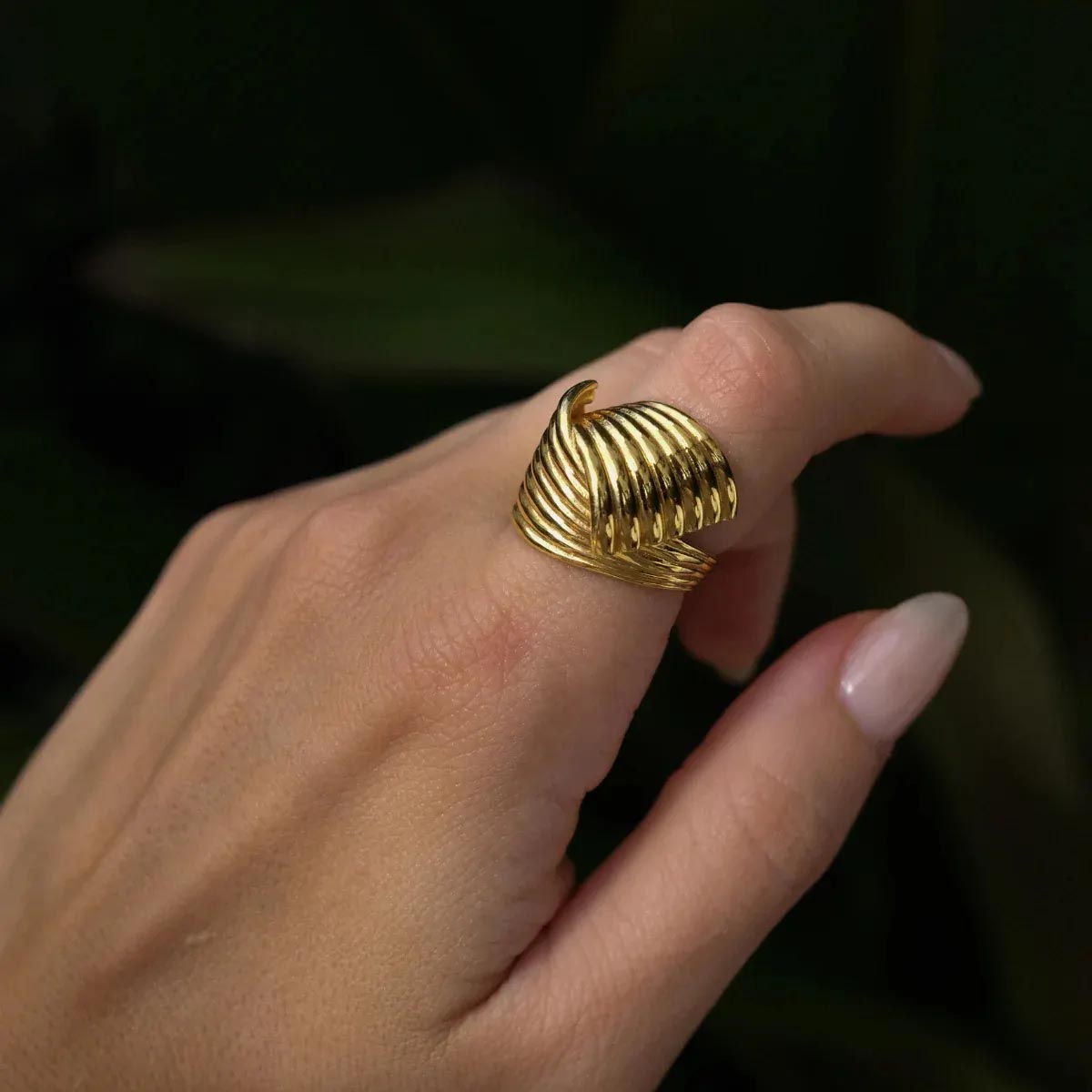 Anello Crossover Elegance