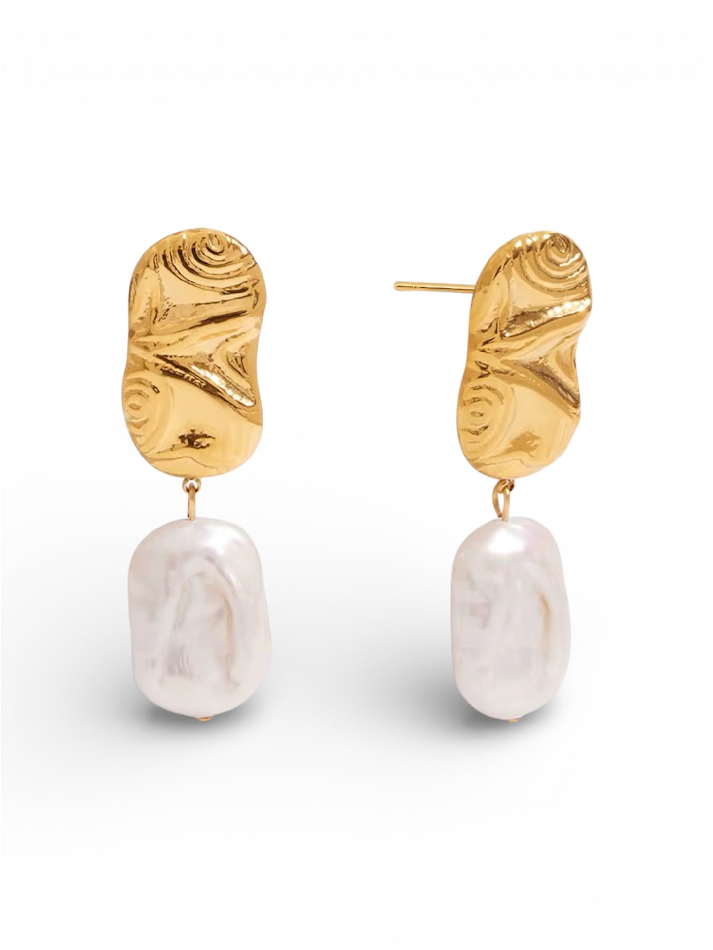 White Oasis Earrings