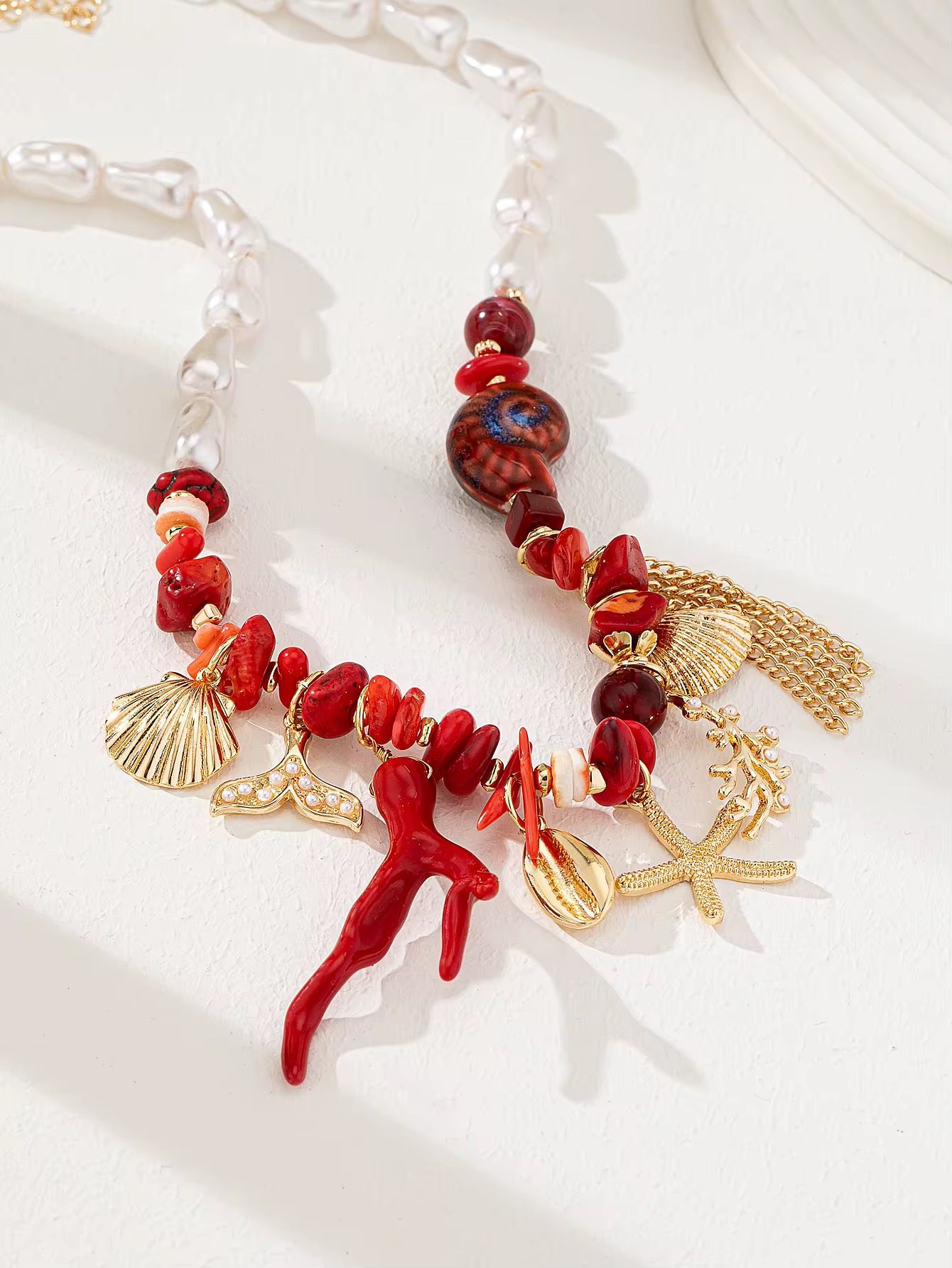 Collana Luce di Corallo