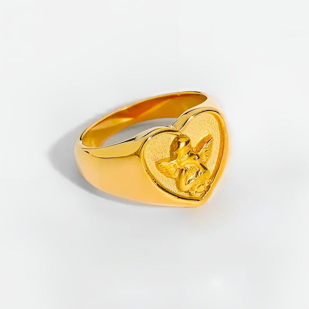 Set Angelo, anello e collana