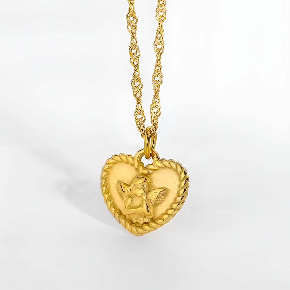 Set Angelo, anello e collana