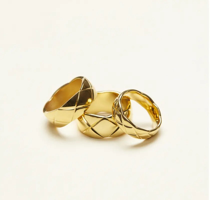 Anello A Fascia Oro