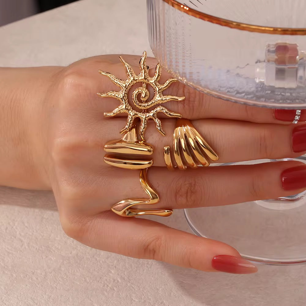 Anello Antico Sole