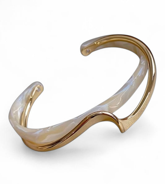 Bracciale Onda Dorata