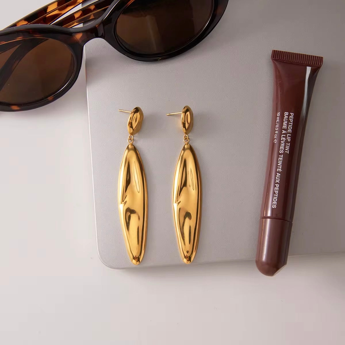 Golden Flow Earrings