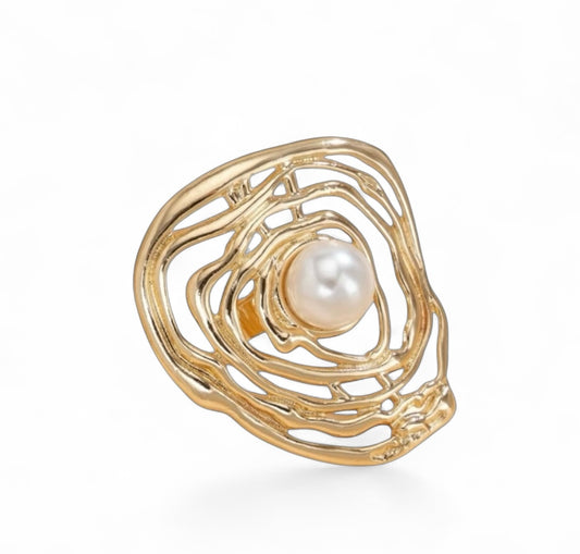 Anello Nido di Perla