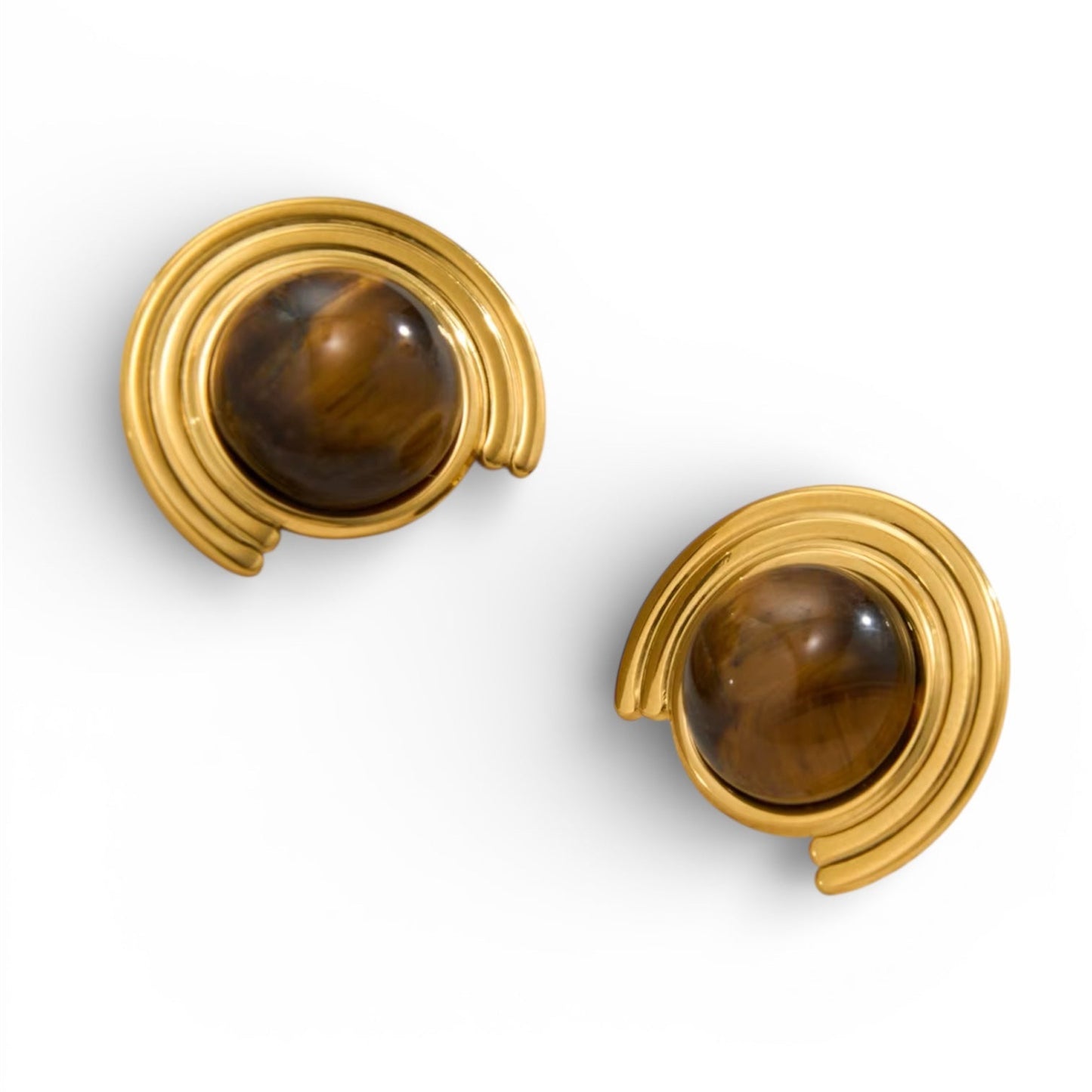 Brown Oasis Earrings