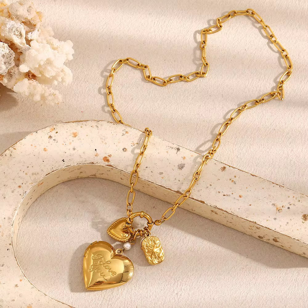 Coral Light Necklace
