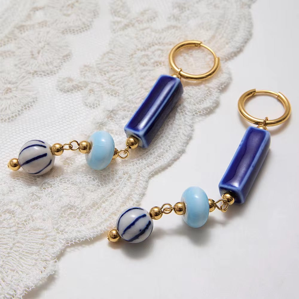 Blue Blossom Earring