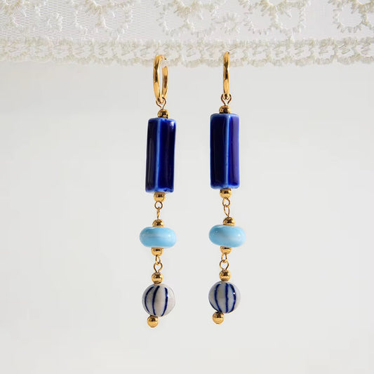 Blue Blossom Earring