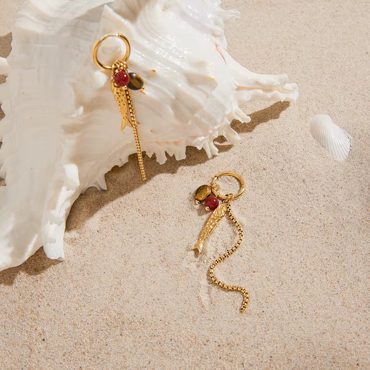 Greek Eye Earrings