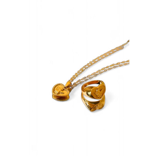 Set Angelo, anello e collana
